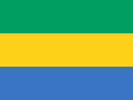 Gabon Republic flag