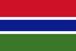 Gambia Republic flag