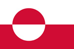 Greenland Danish colony flag