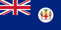 Jamaica British colony flag