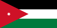 Jordan Hashemite Kingdom flag