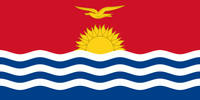 Kiribati Republic flag