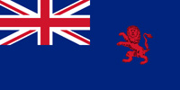 Maldives British protectorate flag