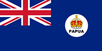 New Guinea British colony flag