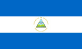 Nicaragua Republic flag