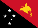 Papua New Guinea Republic flag